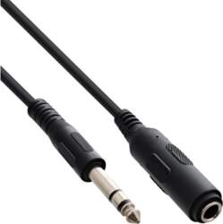 Kabel InLine Jack 6.3mm -