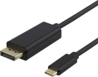 Kabel USB Deltaco USB-C - DisplayPort