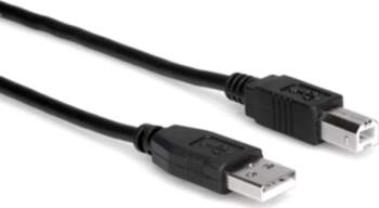 Kabel USB Hosa USB-A - USB-B