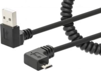 Kabel USB Manhattan USB-A - micro-B