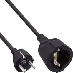Kabel zasilajcy InLine InLine® Power Extension
