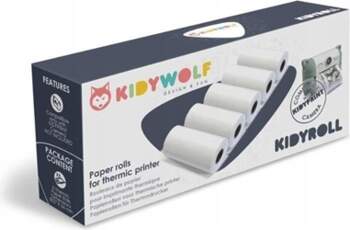 HP Kidywolf Paper Rolls for thermic