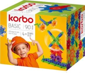 Korbo Klocki Basic 90 elementów GXP-675236