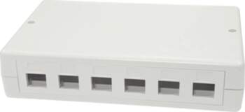 Lanview Surface mount box for 6/12