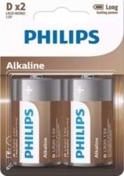 Philips PHILIPS batteri tech alkaline D