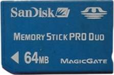 Sandisk Memory Stick Pro Duo Magicgate