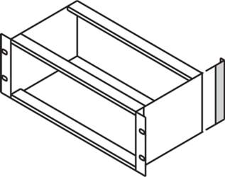 Schroff EuropacPRO Rear Angle for Textile