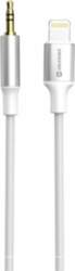 Swissten Audio Adapter Textile Lightning -