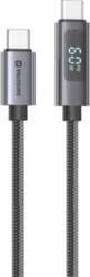 Swissten LCD Cable 60W USB-C -