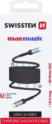 Swissten Magnetic USB-C Data Cable Self-Winding