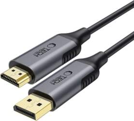 Kabel Tech-Protect DisplayPort - HDMI 2m