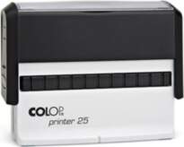 Zīmogs COLOP Printer 25, melns korpuss