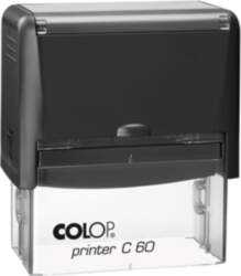Zīmogs COLOP Printer C60, melns korpuss
