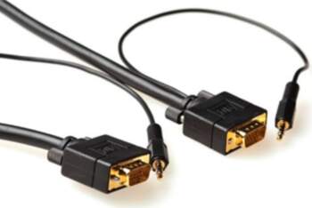 ACT VGA CAB HD15M/M + AUDIO