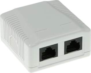 ACT WALL MOUNTBOX C5E 2 PRT