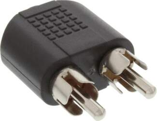 Adapter AV InLine Jack 3.5mm