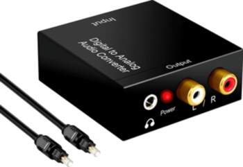 Adapter AV Mozos Toslink - RCA