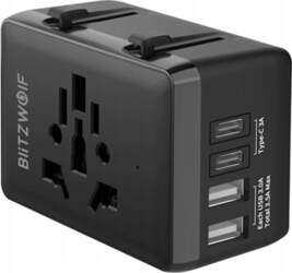Adowarka Blitzwolf Adapter podróny 4w1 BW-TA1