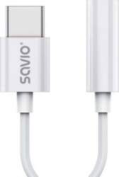 Adapter USB Savio USB-C - Jack