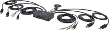 Przecznik StarTech KVM 2-Port DP Switch