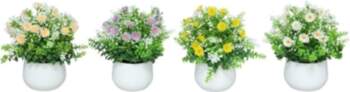 Artificial Daisy In Pot 21 cm