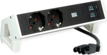 Bachmann DESK2 2xP40 1xUSB A/C 22W