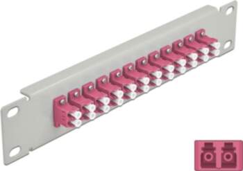 Delock 10" Fiber Optic Patch Panel