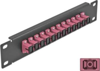 Delock 10" Fiber Optic Patch Panel