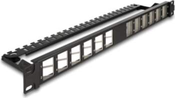 Delock 19" Keystone Patch Panel 24