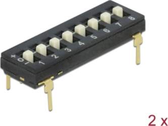 Delock DIP switch Tri-State 8-digit 2