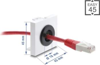 Delock Easy 45 Cable Bushing round
