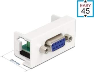 Delock Easy 45 Module D-Sub 9