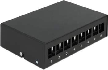 Delock Keystone Patch Panel 8 Port