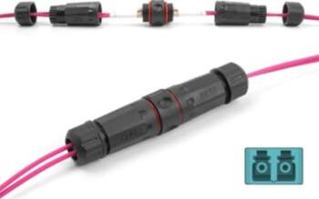 Delock Optical Fiber Cable Connector LC