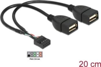 Delock USB Cable Pin header female