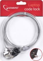 Gembird LK-K-01 Cable lock for notebooks