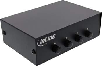 InLine InLine® Serial switch manual 4-port