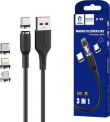 Kabel USB Denmen USB-A - USB-C