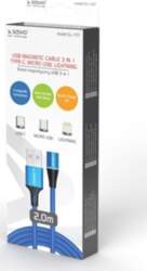 Kabel USB Savio USB-A - USB-C