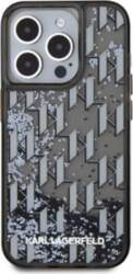 Karl Lagerfeld Liquid Glitter Monogram Gradient