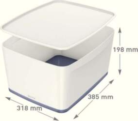 Leitz MyBox Storage tray Rectangular Acrylonitrile