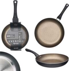 Non-stick induction frying pan, honeycomb panel