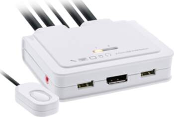 Przecznik InLine InLine® KVM Switch, 2-port