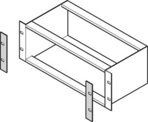 Schroff EuropacPRO Front Cover for Side