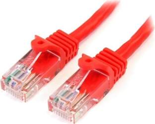 StarTech CAT 5E Czerwony Patchcord 2M