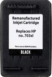 Superbulk printer ink HP B-H703BK (replacement