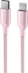 Swissten Textile II USB-C - Lightning