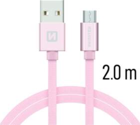Swissten Textile Quick Charge Universal Micro