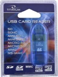 TITANUM TA101B card reader Blue USB