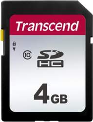 Transcend SDHC 300S          4GB Class 10